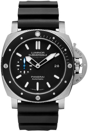 Swiss Replica Panerai Luminor Submersible 1950 Amagnetic 3 Days Automatic Titanio 47mm PAM01389