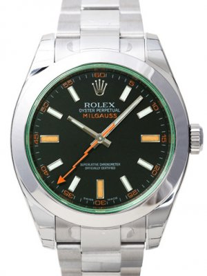 Replica Rolex Oyster Perpetual Milgauss 116400GV watch