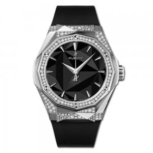 Copy Hublot Classic Fusion Orlinski Titanium Alternative Pave