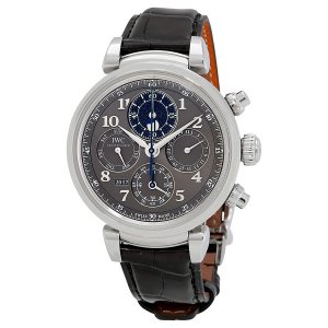 Swiss Replica IWC Da Vinci Slate Dial Automatic Mens Perpetual Calendar IW392103 Watch