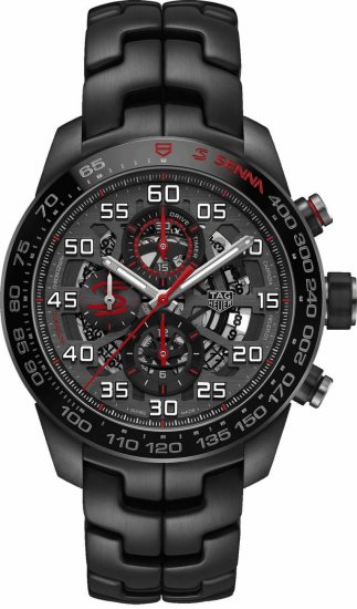 Swiss Replica Tag Heuer Carrera Chronograph Automatic Mens Watch - Click Image to Close