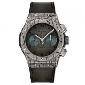 Copy Hublot Classic Fusion Chronograph Berluti Cold Brown