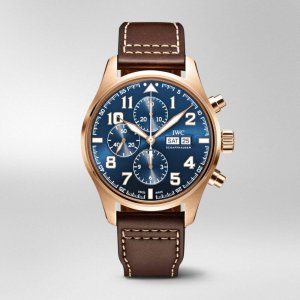 Copy IWC Pilots Chronograph Edition Le Petit Prince Blue Dial Automatic IW377721