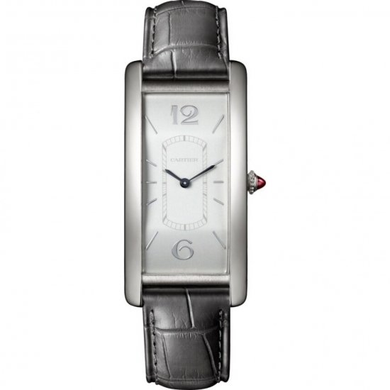 Copy Cartier Tank Cintree Mechanical with Manual Winding WGTA0027 Mens Watch - Click Image to Close