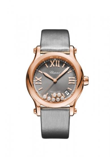 Copy Chopard Happy Sport Medium Automatic 36mm Ladies Watch - Click Image to Close