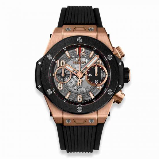 Swiss Replica Hublot Big Bang Unico King Gold Ceramic 42mm 441.OM.1180.RX - Click Image to Close