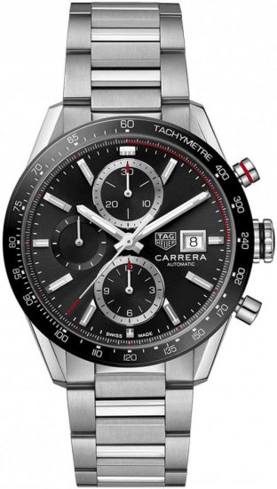 Fake Tag Heuer Carrera Calibre 16 Chronograph 41mm Mens CBM2110.BA0651 Watch - Click Image to Close