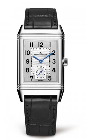 Swiss Replica Jaeger LeCoultre Reverso Classic Large Silver Dial Hand Wound Mens Watch