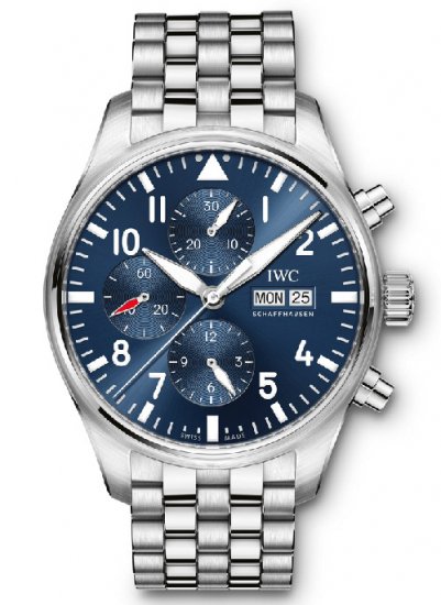 Swiss Replica IWC Pilot Le Petit Prince Automatic Chronograph Mens IW377717 Watch - Click Image to Close