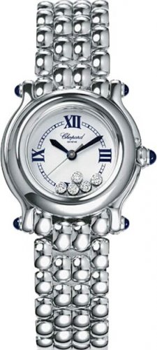 Chopard Happy Sport Classic Round 5 Floating Diamonds Ladies Wat