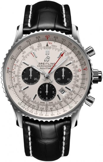 Fake Breitling Navitimer 1 B03 Chronograph Rattrapante 45 Mens Watch - Click Image to Close