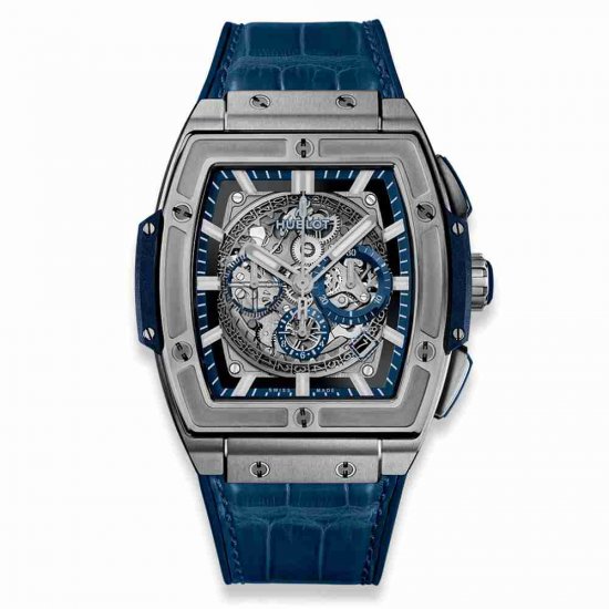 Swiss Replica Hublot Spirit of Big Bang Titanium Blue 45mm 601.NX.7170.LR - Click Image to Close