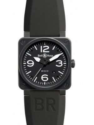 Bell & Ross BR03-92 Automatic 42mm Watch BR03-92 Carbon