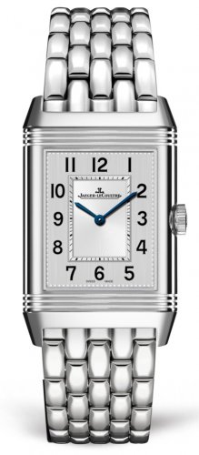 Swiss Replica Jaeger-LeCoultre 2588120 Reverso Classic Medium Duetto Stainless Steel/Silver/Bracelet Watch