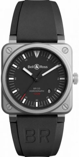 Swiss Replica Bell & Ross BR 03-92 Horograph BR0392-HOR-BLC-SRB