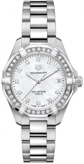 Swiss Replica Tag Heuer Aquaracer Quartz Ladies 32mm Ladies Watch - Click Image to Close