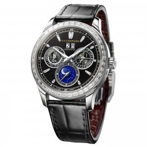 Copy Chopard L.U.C Lunar One Black Tie Watch 171927-9002