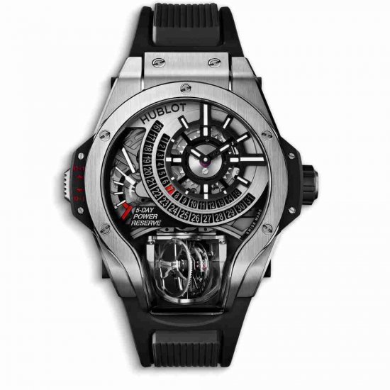 Swiss Replica Hublot MP-09 Tourbillon Bi-Axis Titanium 909.NX.1120.RX - Click Image to Close