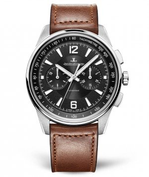 Swiss Replica Jaeger-LeCoultre 9028471 Polaris Chronograph Stainless Steel/Black/Calf Watch