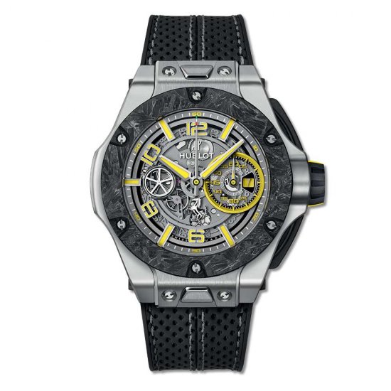 Copy Hublot Big Bang Scuderia Ferrari 90th Anniversary Platinum - Click Image to Close