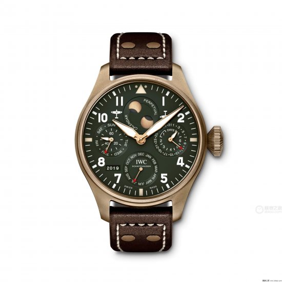 Copy IWC Big Pilot's Watch Perpetual Calendar Spitfire IW503601 - Click Image to Close