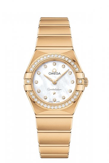 Fake OMEGA Constellation Yellow gold Diamonds 131.55.25.60.55.002 Watch - Click Image to Close