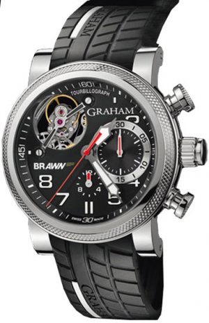 Graham Tourbillograph Trackmaster Mens watch 2BRTS.B01A.K68S