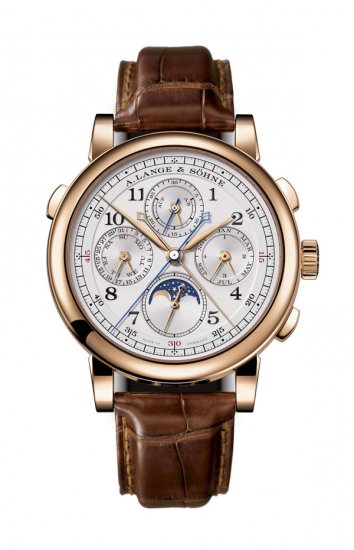 Swiss Replica A. Lange & Sohne 1815 Rattrapante Perpetual Calendar 41.9mm Mens 421.032 Watch - Click Image to Close