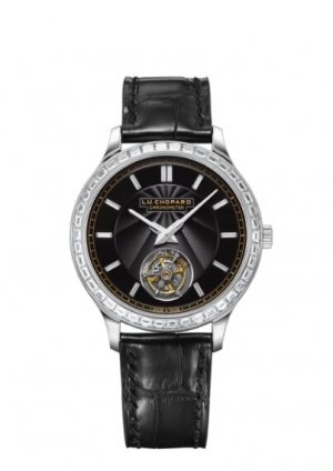 Copy Chopard L.U.C Flying T Twin Baguette Platinum Limited Edition