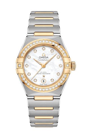 Fake OMEGA Constellation Steel yellow gold Anti-magnetic 131.25.29.20.55.002 Watch