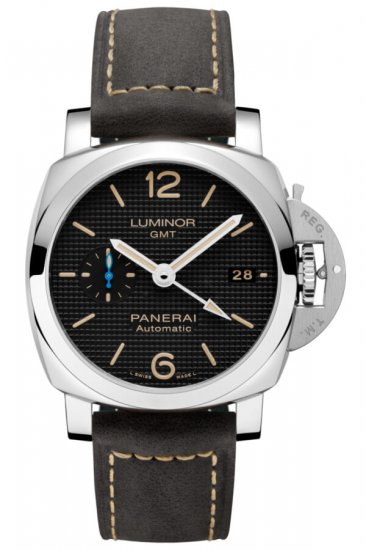 Swiss Replica Panerai Luminor 1950 3 Days GMT Automatic Acciaio 42mm PAM01535 Watch - Click Image to Close