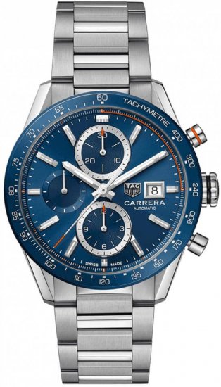 Fake TAG Heuer Carrera Blue Dial Mens CBM2112.BA0651 Watch - Click Image to Close