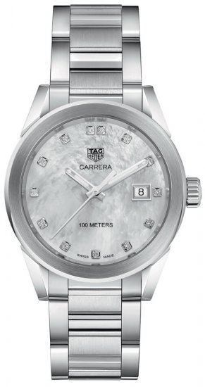 Swiss Replica Tag Heuer Carrera Quartz Ladies Watch - Click Image to Close