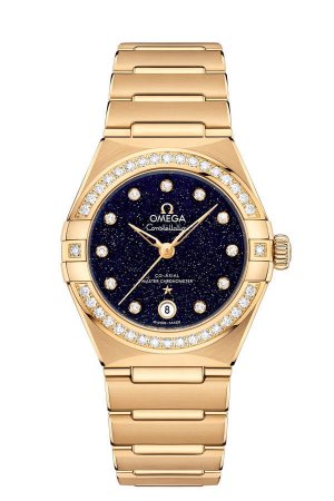 Fake OMEGA Constellation Yellow gold Anti-magnetic 131.55.29.20.53.002 Watch