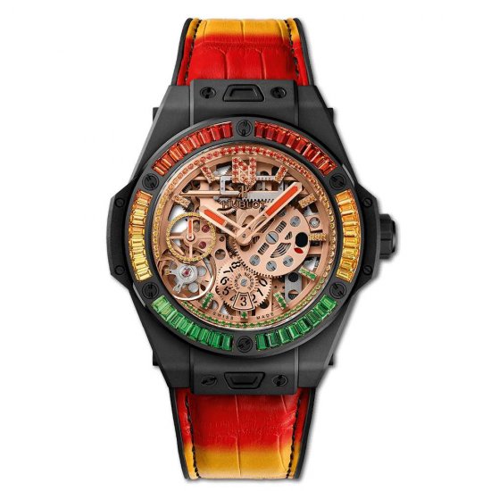 Copy Hublot Big Bang MECA-10 Nicky Jam Ceramic - Click Image to Close