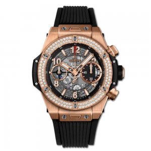 Copy Hublot Big Bang Unico King Gold Diamonds 42mm