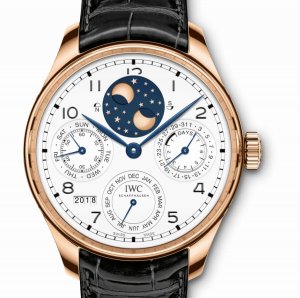 Swiss Replica IWC Portugieser Perpetual Calendar Tourbillon Edition 150 Yearswatch IW504501 Watch