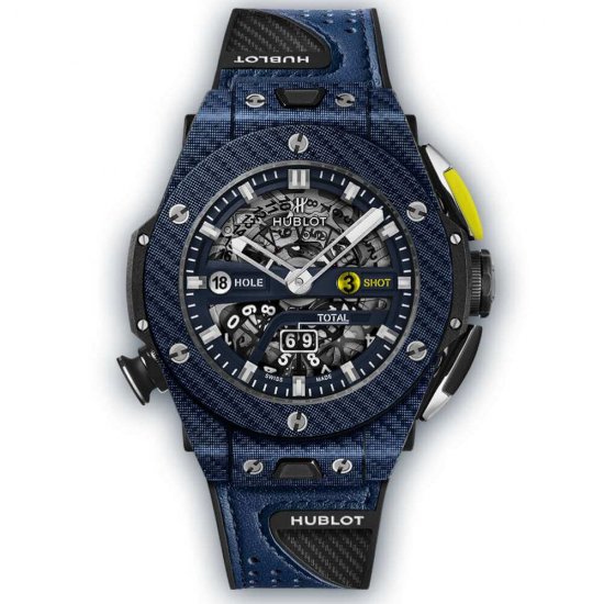 Copy Hublot Big Bang Unico Golf Blue Carbon - Click Image to Close