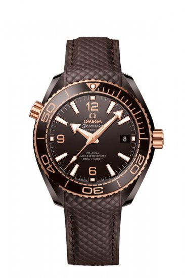 Fake OMEGA Seamaster Brown ceramic Anti-magnetic 215.62.40.20.13.001 Watch - Click Image to Close