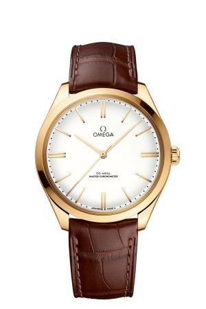 Fake OMEGA De Ville Yellow gold Anti-magnetic 435.53.40.21.09.001 Watch