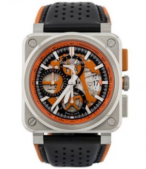 Swiss Replica Bell & Ross BR 03-94 Aro GT Orange BR0394-SC-ORA/SCA