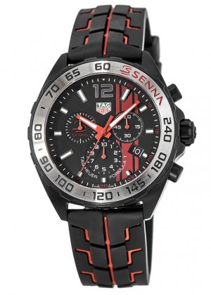 Swiss Replica Tag Heuer Formula 1 Black Opalin Dial Mens Chronograph Watch