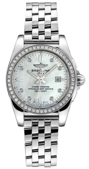 Fake Breitling Galactic 29 Women's A7234853/A785-791A Watch - Click Image to Close