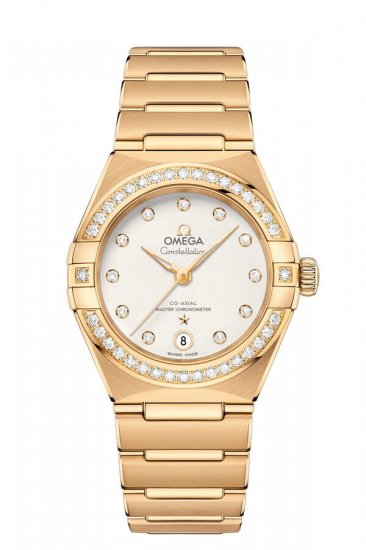 Fake OMEGA Constellation Yellow gold Anti-magnetic 131.55.29.20.52.002 Watch - Click Image to Close