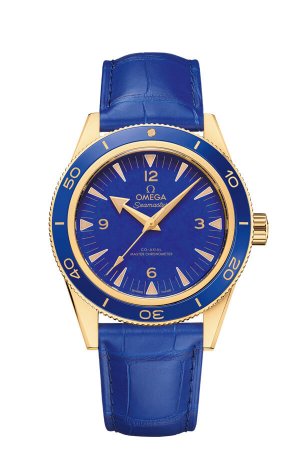 Fake OMEGA Seamaster Yellow gold Anti-magnetic 234.63.41.21.99.002 Watch