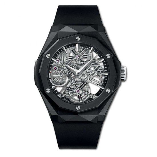 Copy Hublot Classic Fusion Tourbillon Power Reserve 5 days Orlinski Black Magic - Click Image to Close