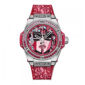 Copy Hublot Big Bang One Click Marc Ferrero Steel Red