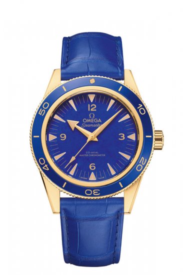 Fake OMEGA Seamaster Yellow gold Anti-magnetic 234.63.41.21.99.002 Watch - Click Image to Close