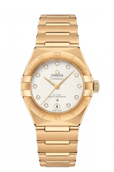 Fake OMEGA Constellation Yellow gold Anti-magnetic 131.50.29.20.52.002 Watch - Click Image to Close