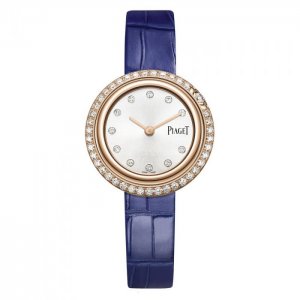 Fake Piaget Possession Diamond Silver Dial Ladies 18K Rose Gold Watch